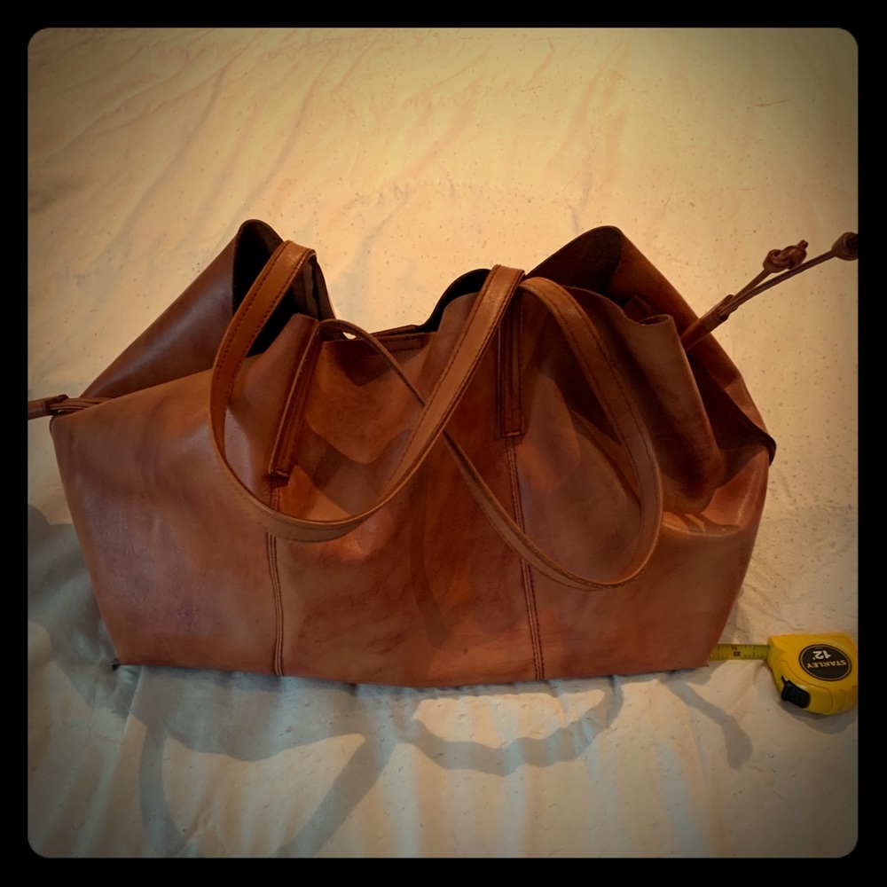 100% Leather Tote Bag (large)